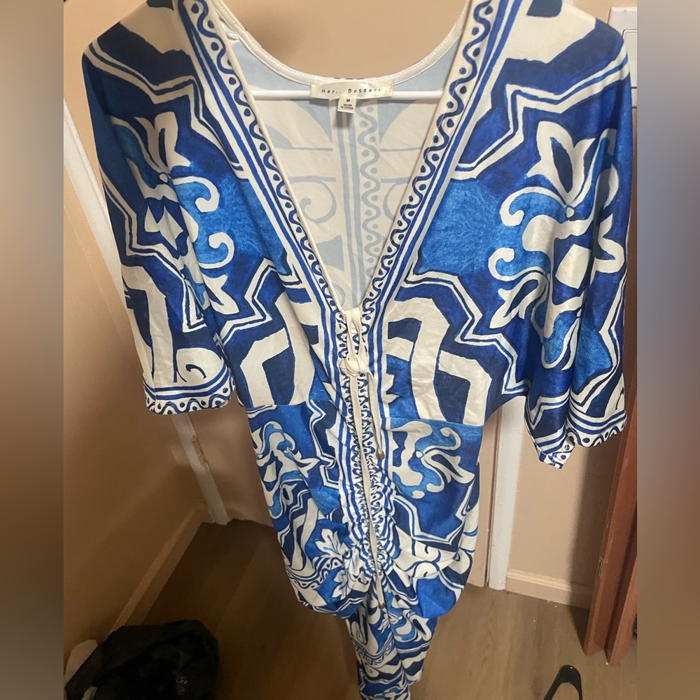 Blue dress